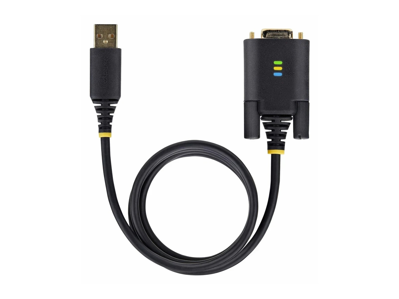 StarTech 6.6ft/2m USB to Null Modem Serial Adapter Cable (1p6ffcnusbserial) NEW