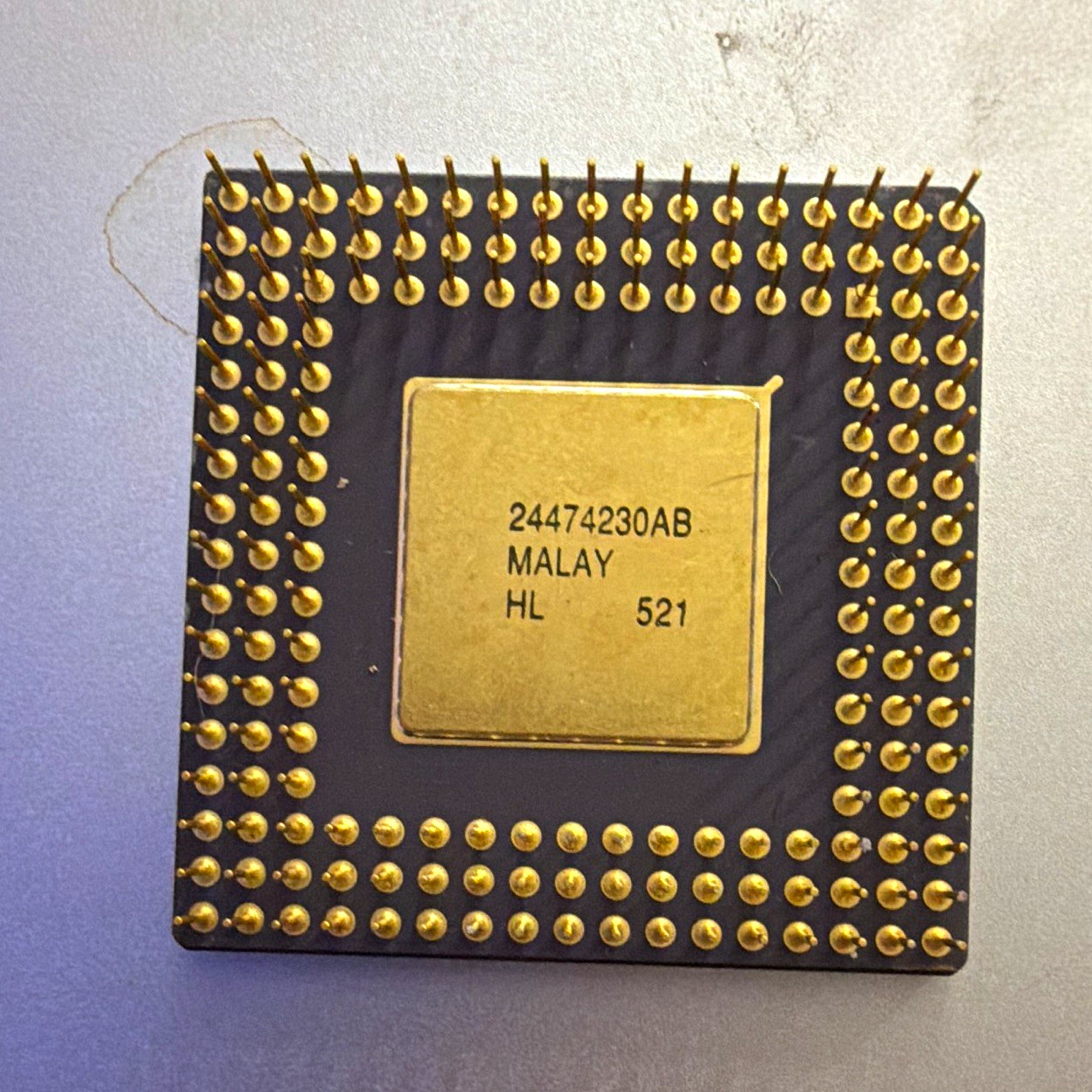Intel IntelDX4 A80486DX4-100 Socket 3 CPU 100MHz 33MHz Bus 16KB Cache