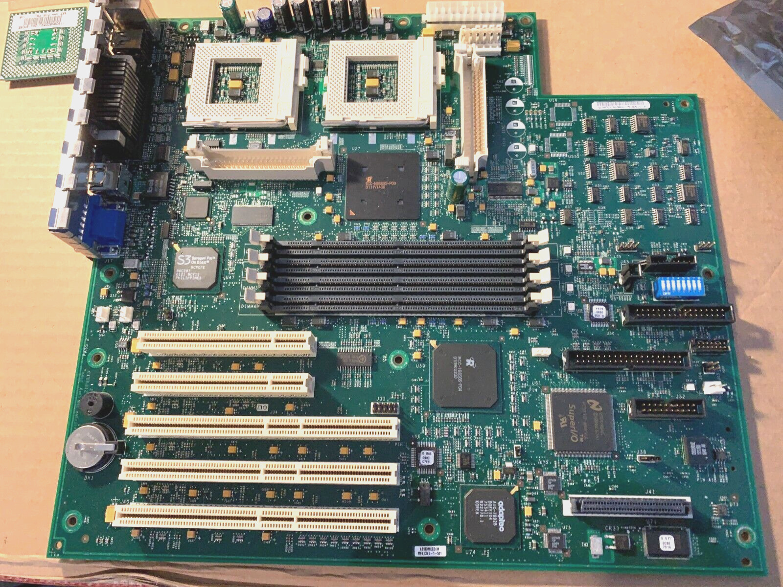 IBM 8645 XServer X220 Motherboard Dual Socket 370 48P9091  25P2607 06P6124