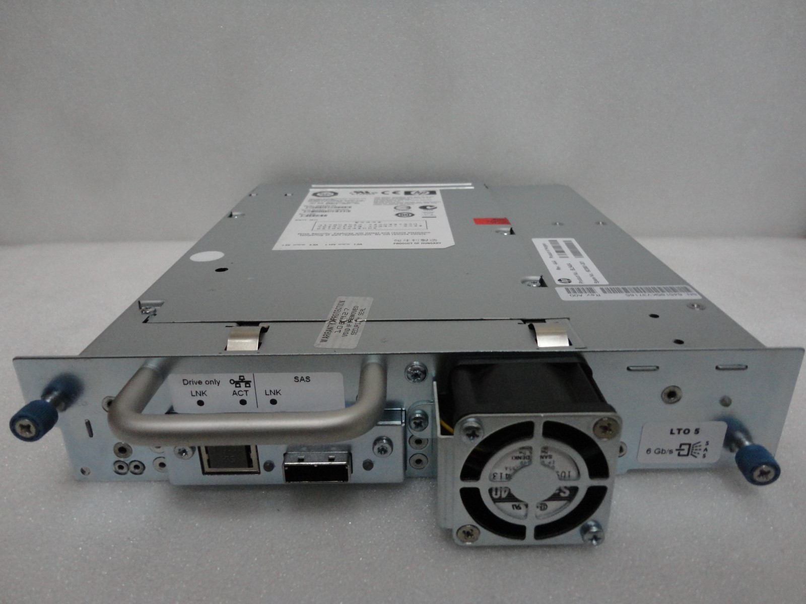 HP LTO5 Ultrium 3000 SAS HH W/Tray MSL2024 MSL4048 BL540A 603881-001 AQ283B#103