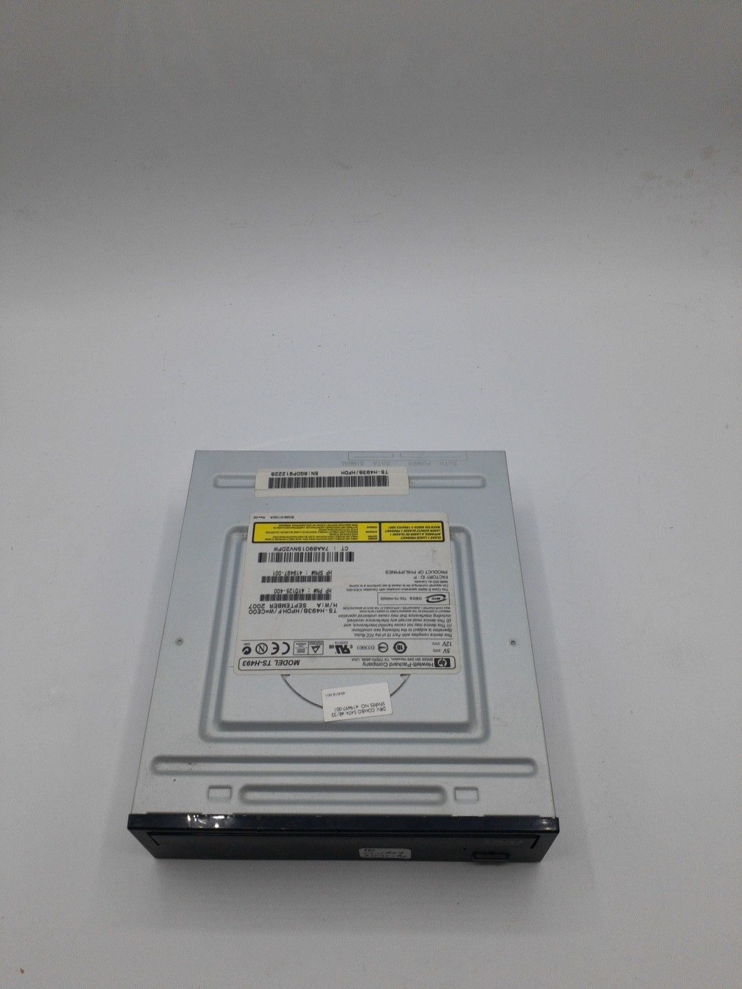 HP 410125-400 CD-RW/DVD SATA Combo Optical Drive 5-5 Model TS-H493 Black Bezel