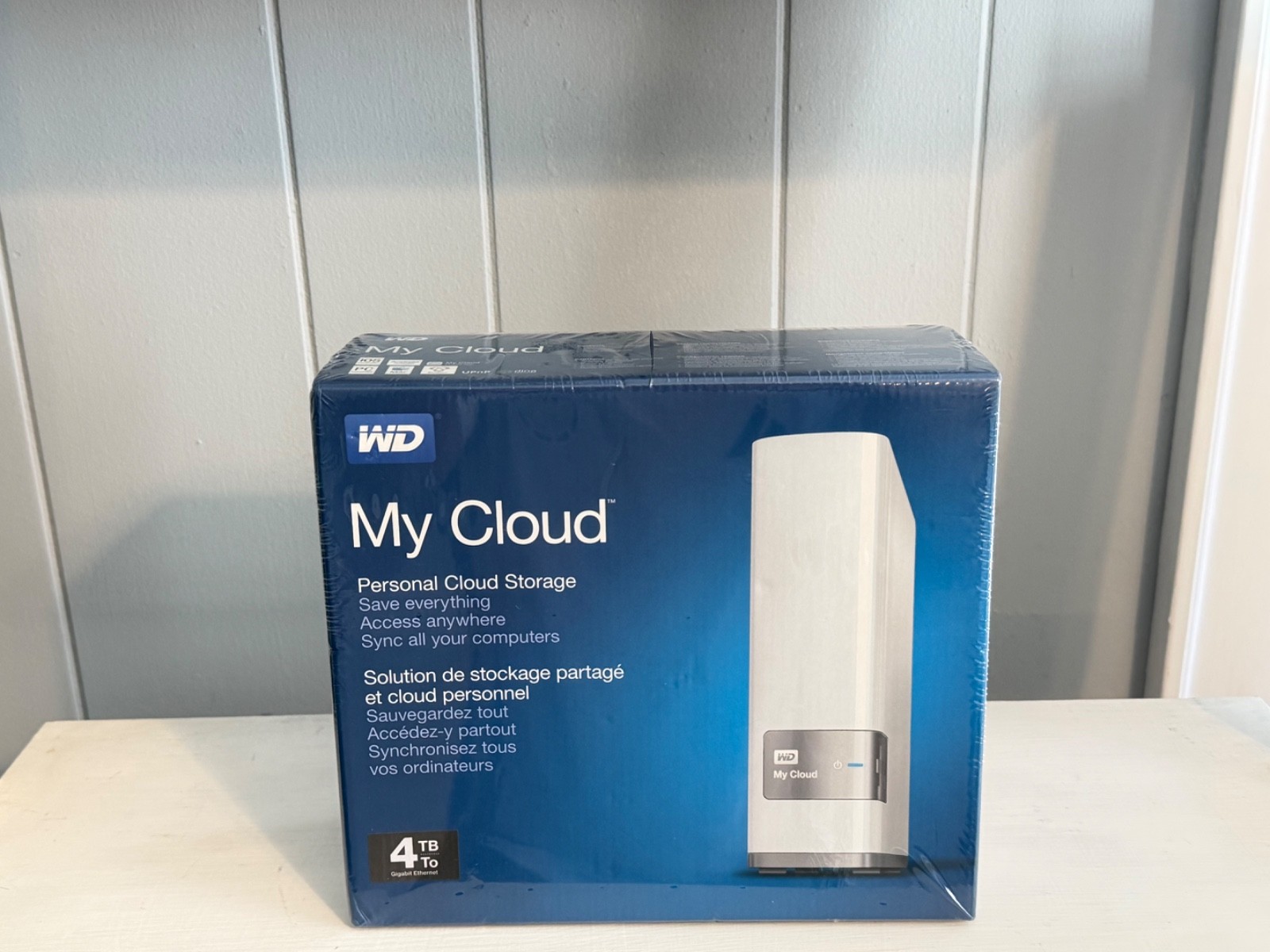 Western Digital WD My Cloud 4TB Storage NAS WDBCTL0040HWT New Sealed FAST SHIP⚡️