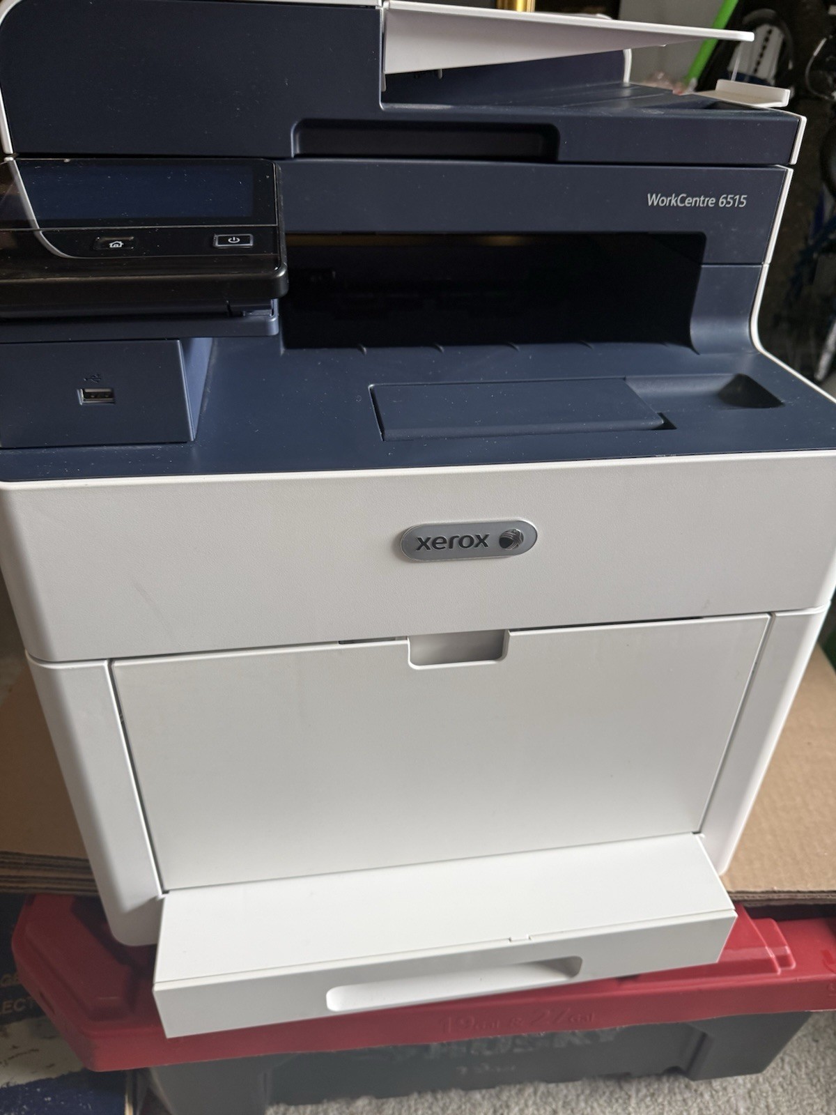 Xerox WorkCentre 6515/DN Color Laser MFP Duplex Network 100% Ink Usage Only 10pg