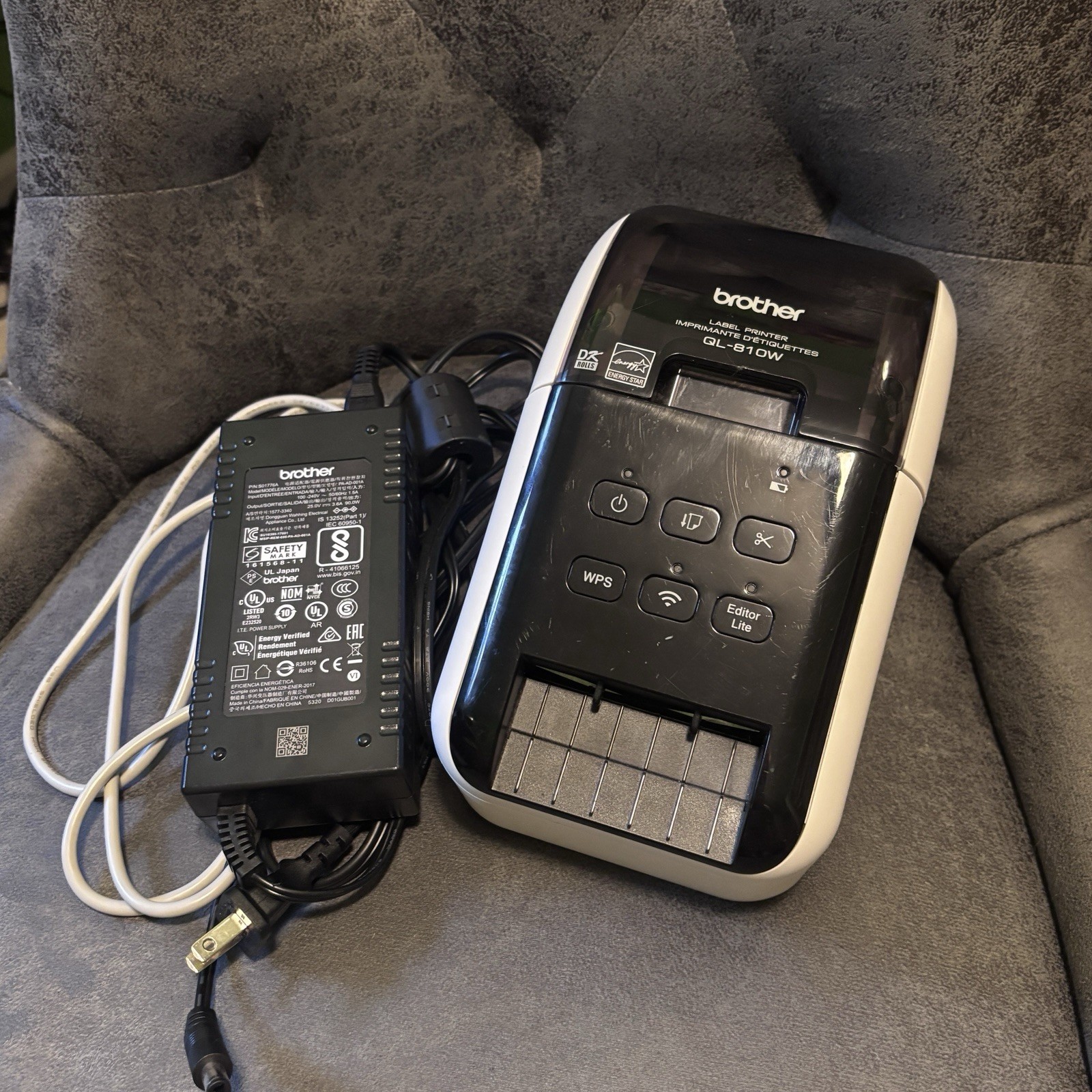 Brother QL-810W Wireless Label Printer TESTED