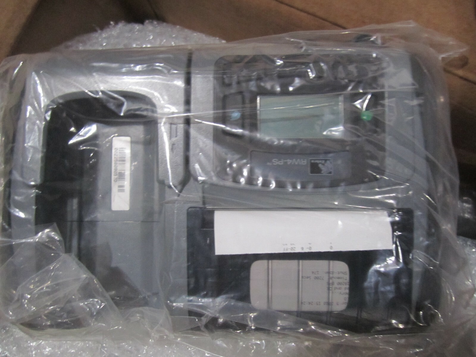 New Zebra RW4-PS RW420 Printer Station BLUETOOTH R4P-6UBA0100-00 