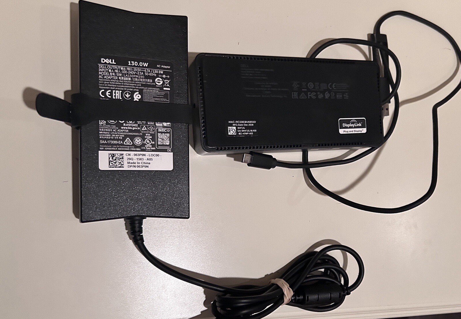 Dell Universal Docking Station 130W AC