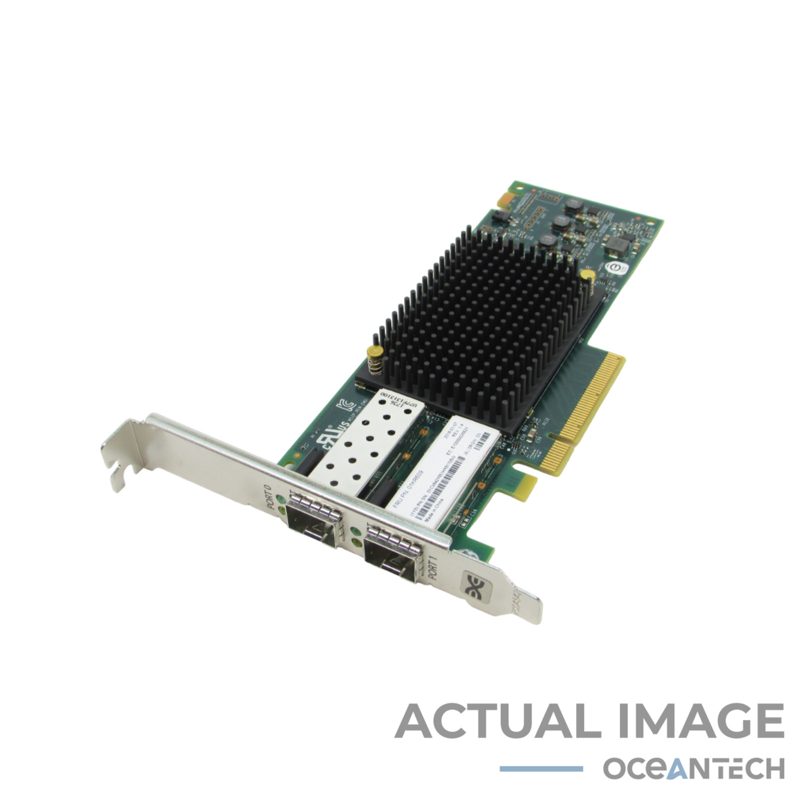 Lenovo Emulex LPe31002 16GB Dual Port Host Bus Adapter HBA 01KR609 High Profile