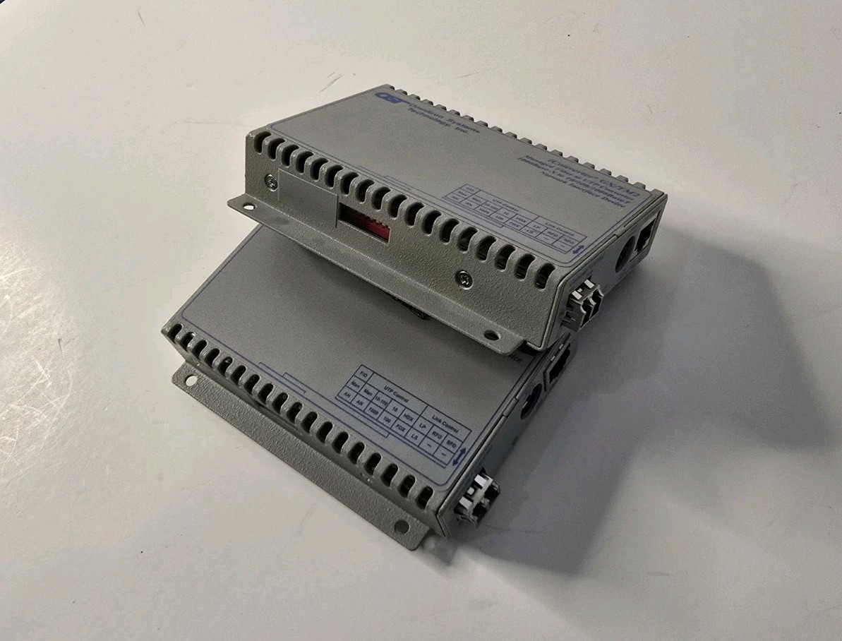 Omnitron iConverter GX/TM2 media converter Fiber To UTP Net Interface Device |2x