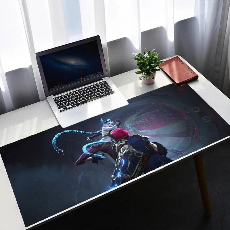 Jinx Arcane Mouse Pad, XXL Gaming Mat,Vi, Warwick, league of legends, Arcane