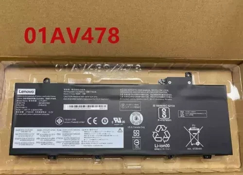 Genuine 01AV478 Battery For Lenovo ThinkPad T480s 20L7002XCD 20L7A01WCD 6HK 700