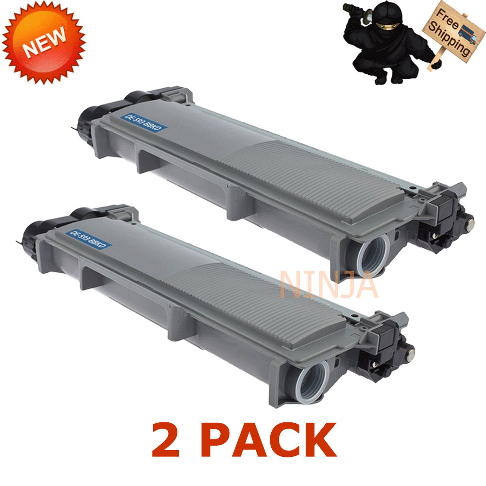 2-Pk/Pack E310 Toner Cartridge For Dell E310DW E515DN E515DW E514DW 593-BBKD