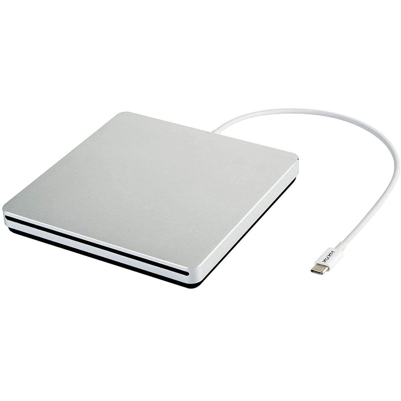 External DVD/CD Drive USB-C Silver for Apple MacBook Air/Pro iMac Mini ASUS