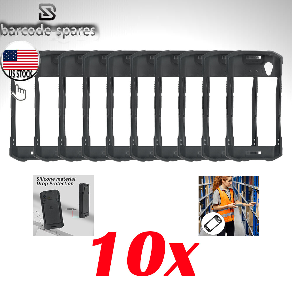 10PCS Protective Cover For Zebra TC21 TC26 Rugged Bumper Case Boot