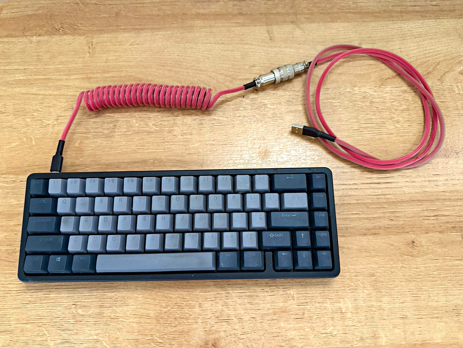 Drop Alt Compact Wired USB Mechanical Keyboard Black/Gray Keycaps English QWERTY