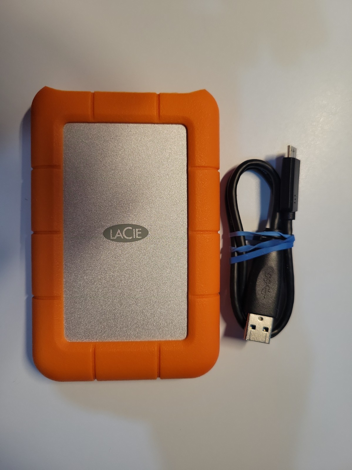LaCie Rugged Mini 2TB USB 3.0 External Hard Drive RUGU3M2