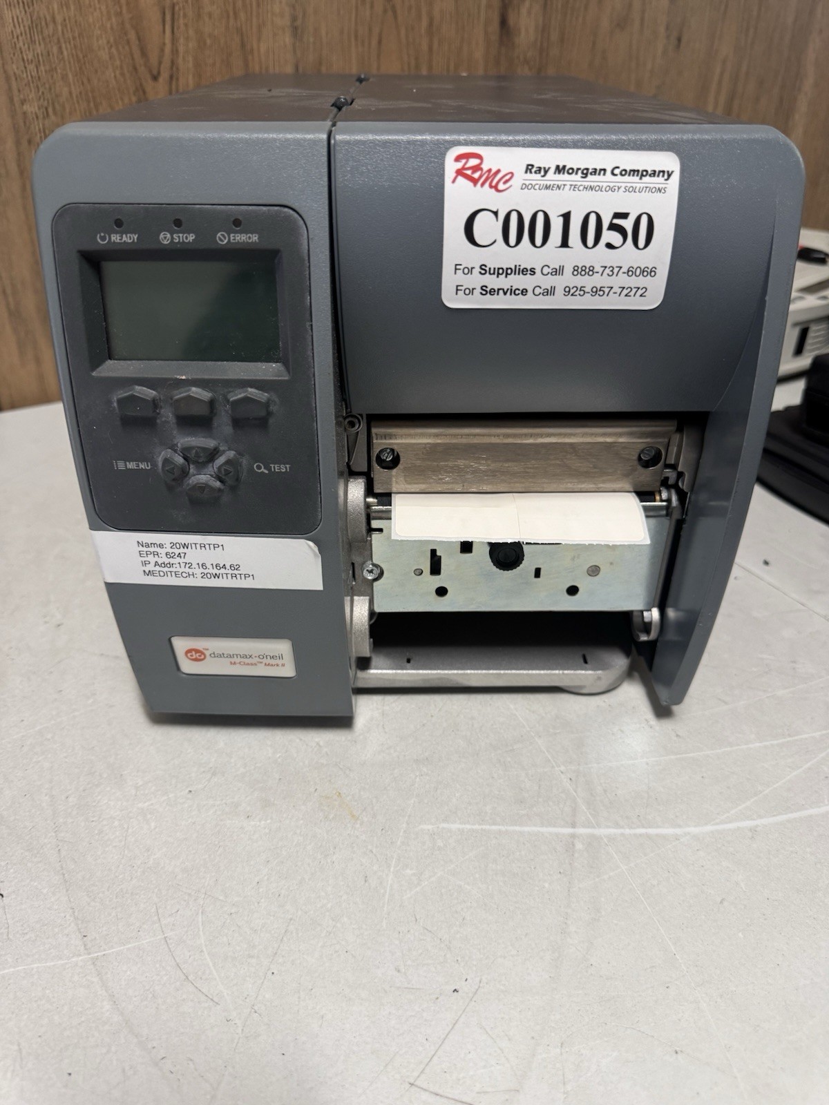 Datamax O’Neil M-Class Mark II Label Printer Thermal Untested