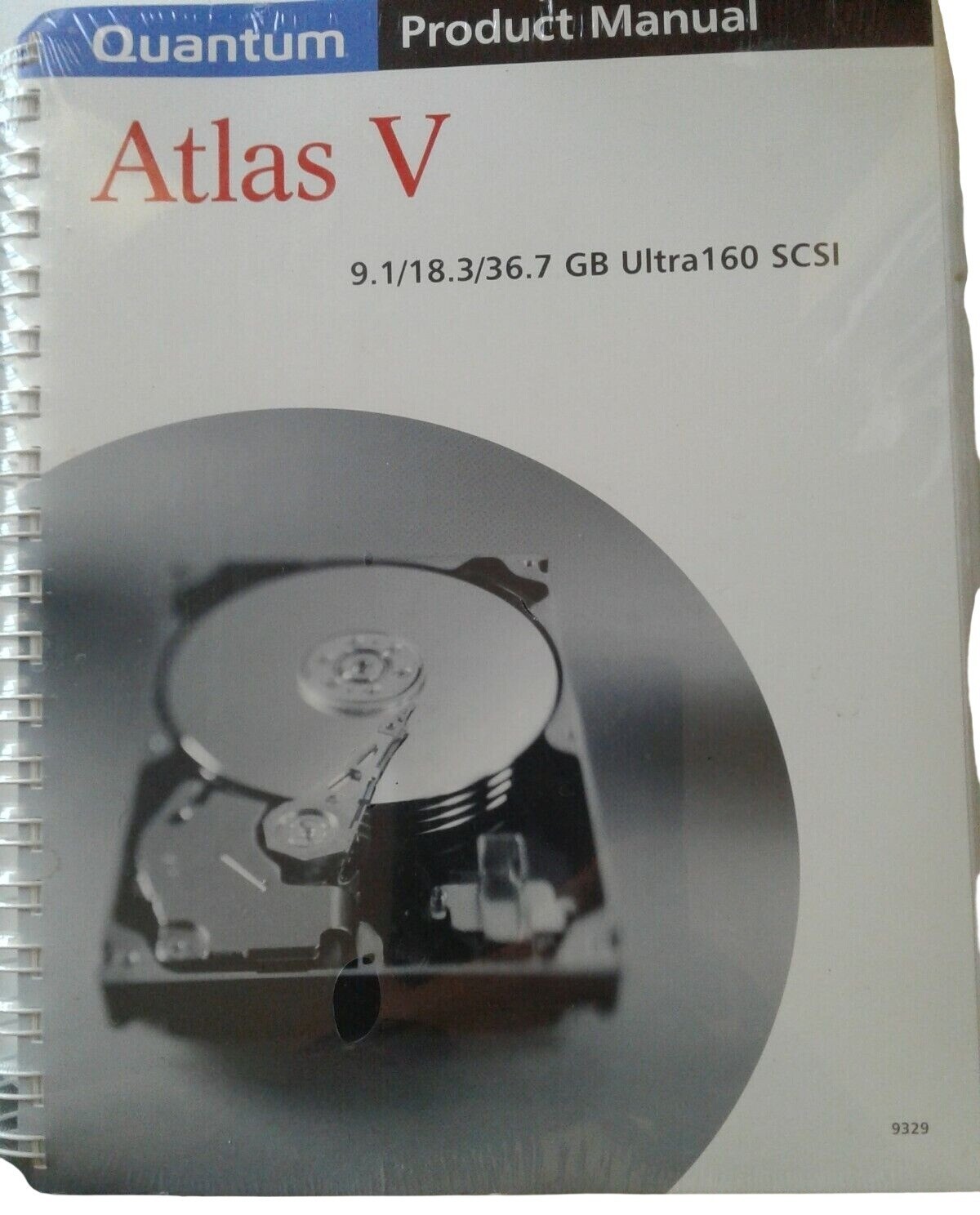 Computer Manual Quantum Product Manual Atlas V   9.1 / 18.3 / 36.7 GB Ultra 160