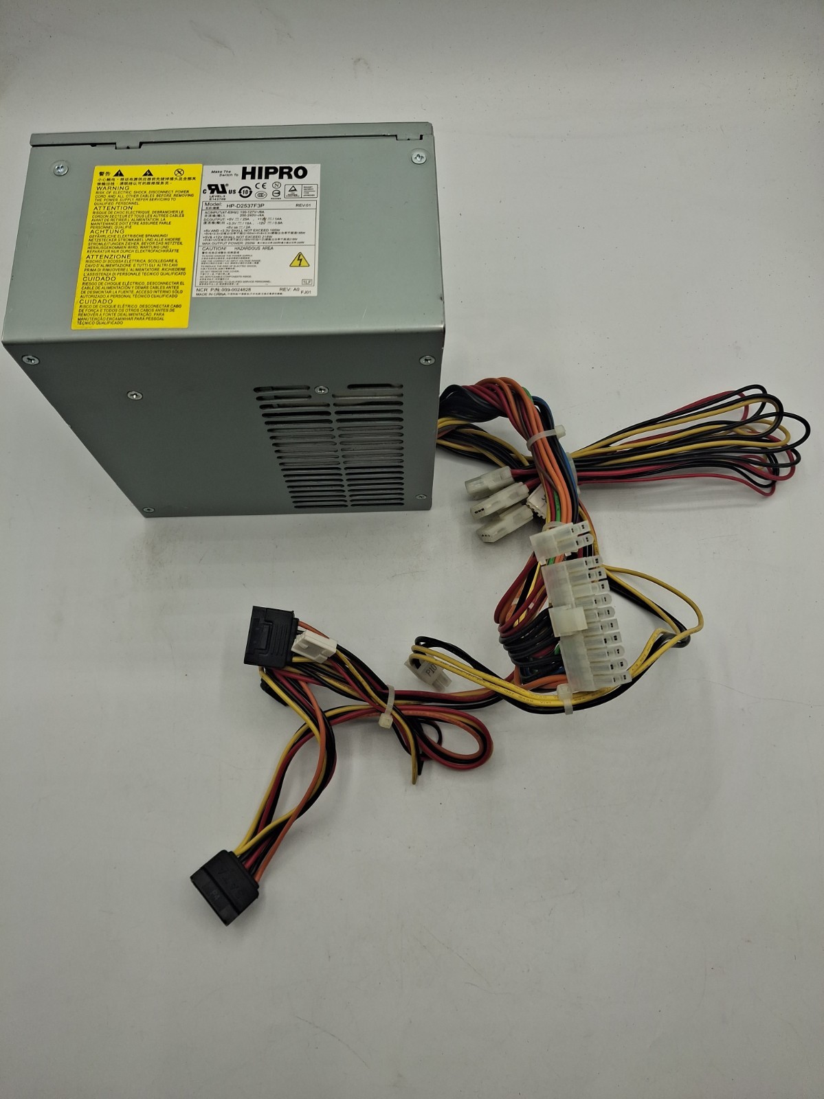 HIPRO HP-D2537F3R 250W Power Supply Unit HP P/N: 5187-1098 Genuine OEM