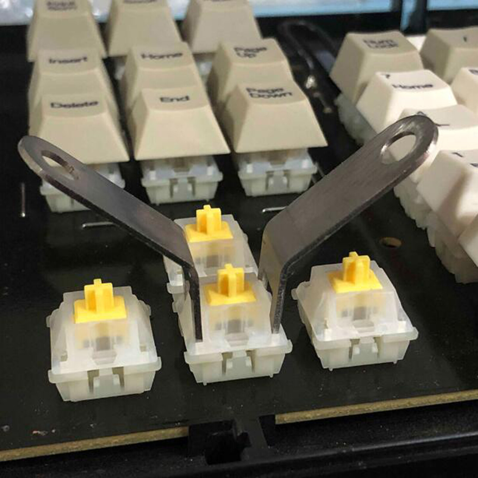 Metal Mechanical Keyboard Switch Shaft Opener Tool for Cherry MX Keyboard Parts