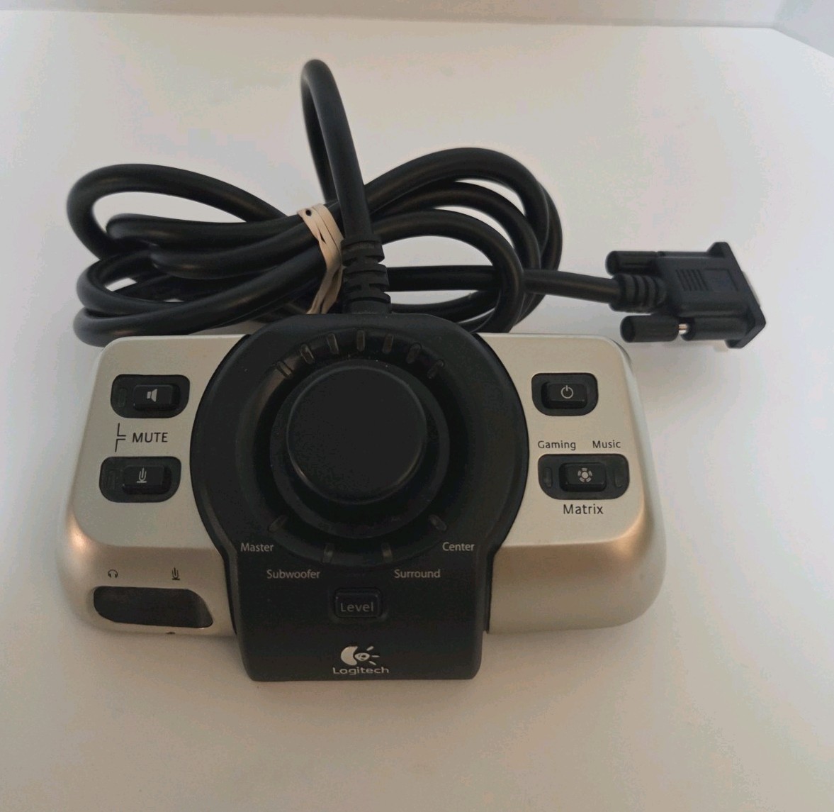 Logitech Z-5500 G51 Control Pod R732 5.1 Speaker Control Unit Pod Untested As-Is