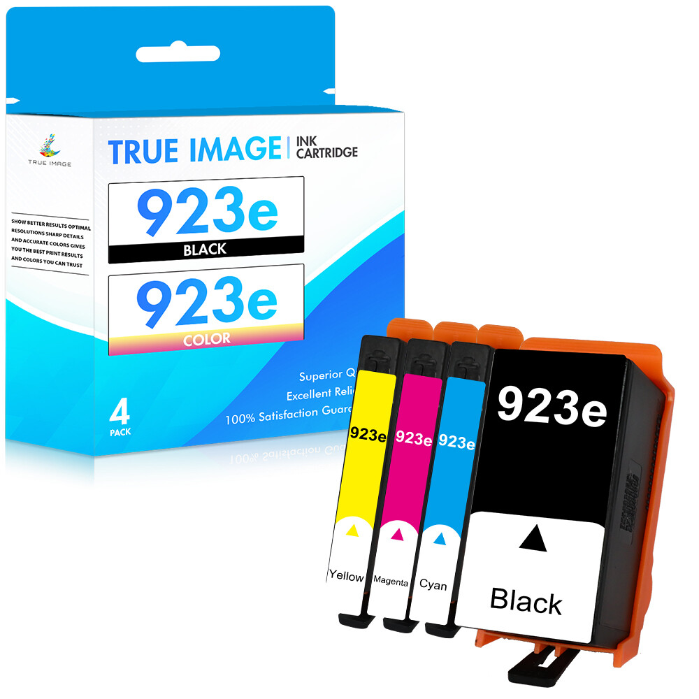 4PK High Yield 923e Ink Cartridges for HP 923 OfficeJet 8120 8122e 8125e 8135e