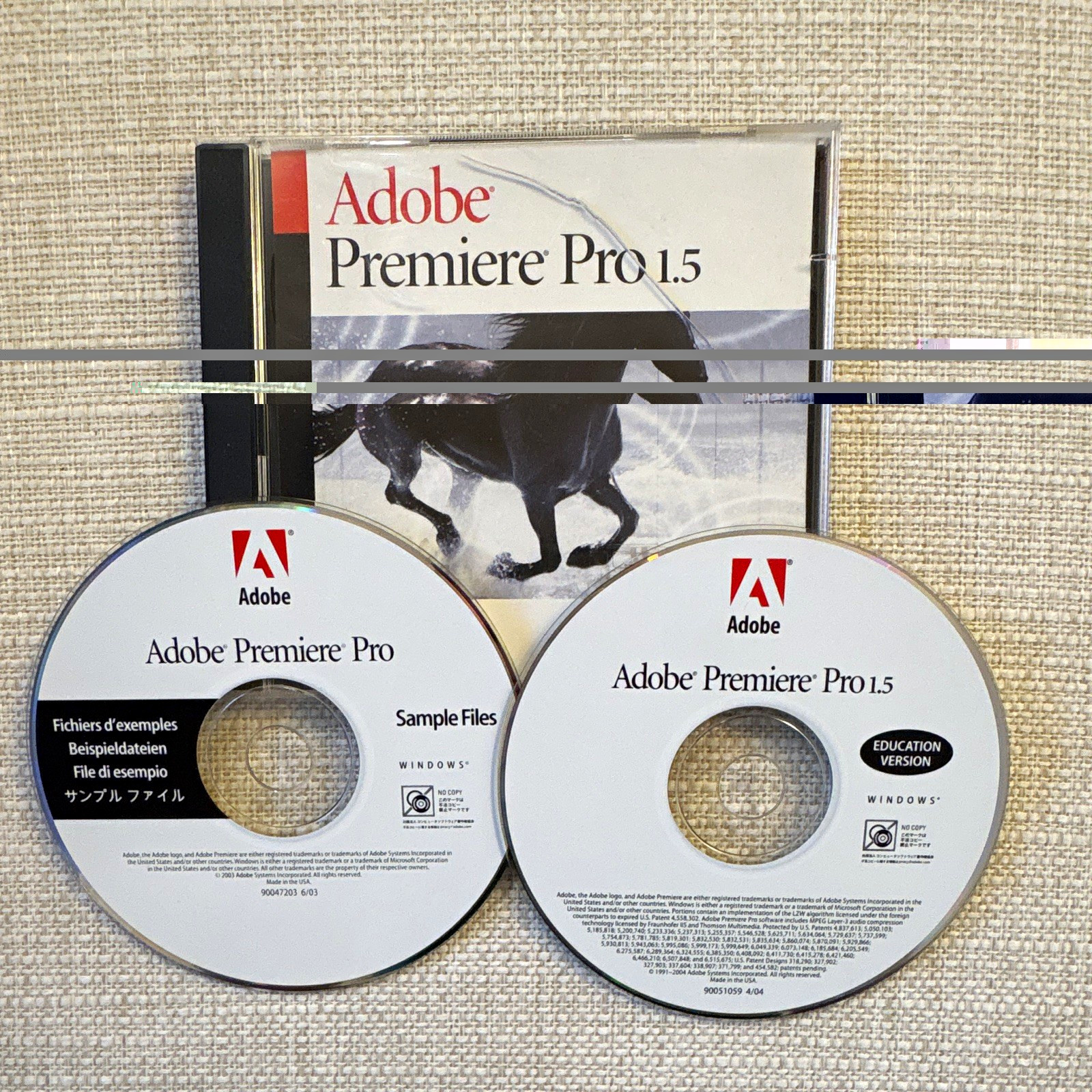 Adobe Premiere Pro 1.5 Video Editing CD for Windows