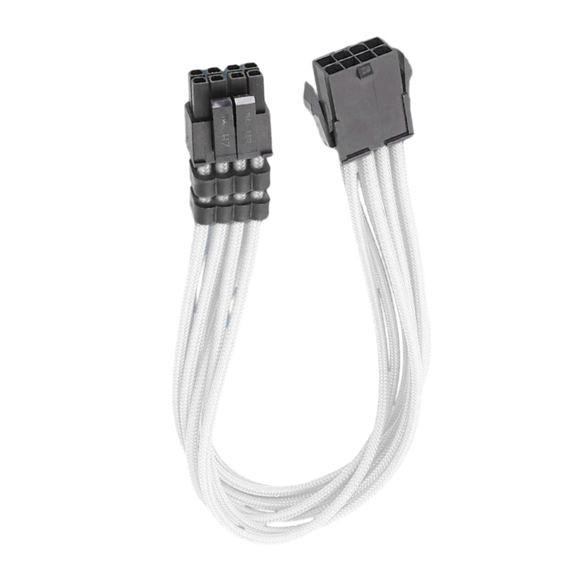8Pin Computer Mainboard Extension Cable Braided Cable CPU 8Pin to 8pin 4+4pin