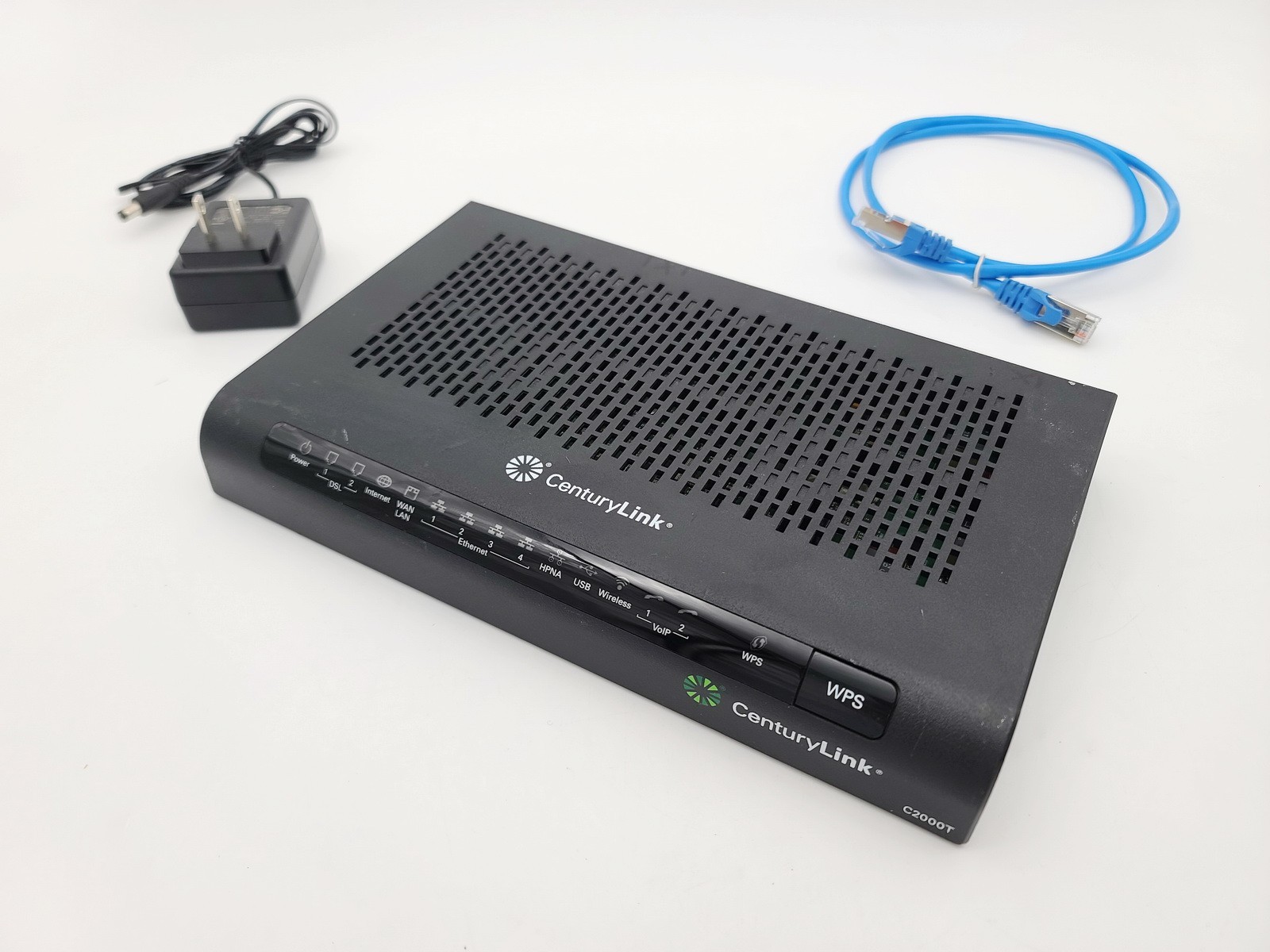 CENTURYLINK TECHNICOLOR C2000T ADSL2+ VDSL 802.11N WIRELESS MODEM ROUTER