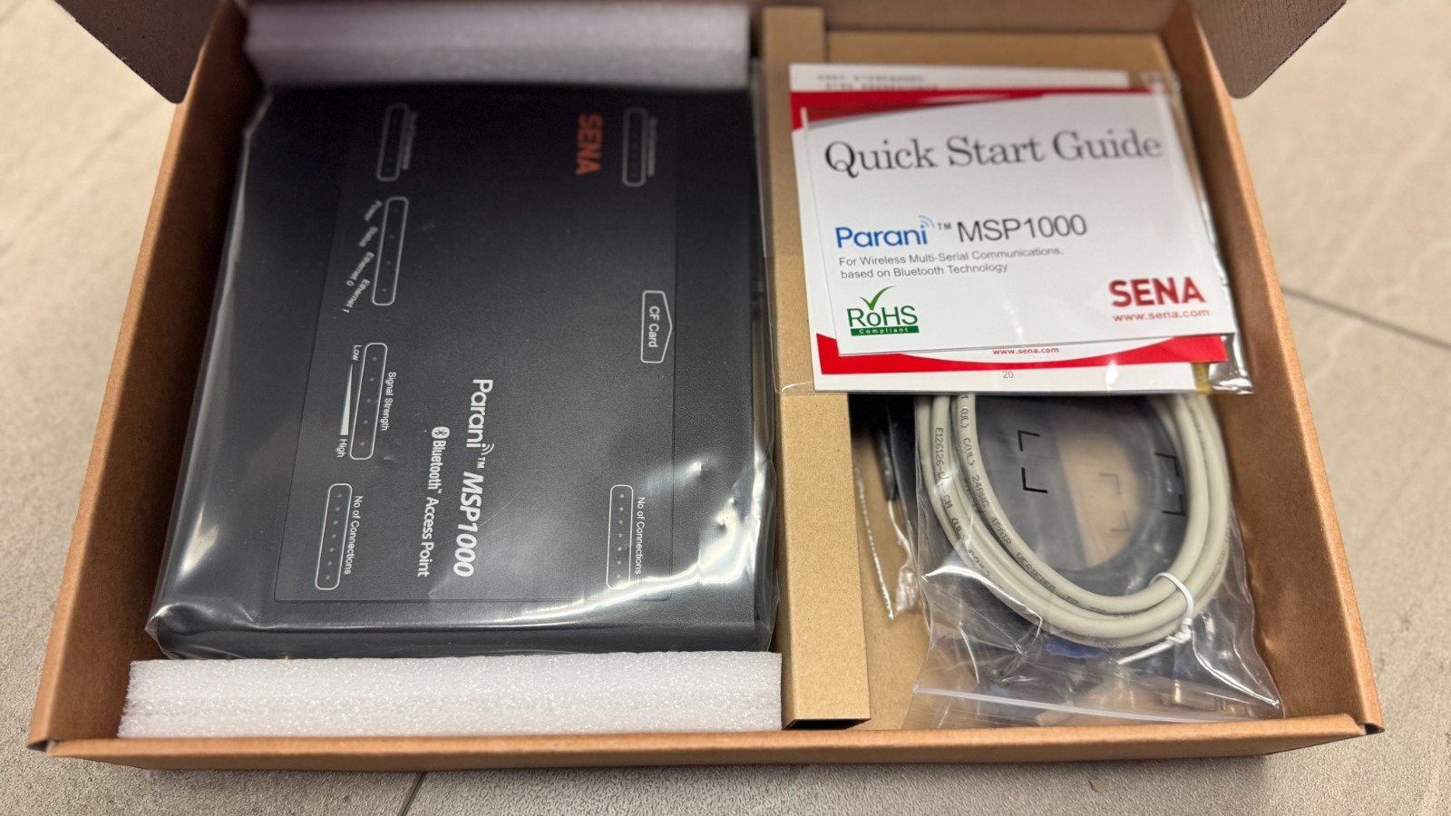 OPEN BOX Sena Parani MSP-1000-C Bluetooth Access Point  28 Connections  MSP1000C
