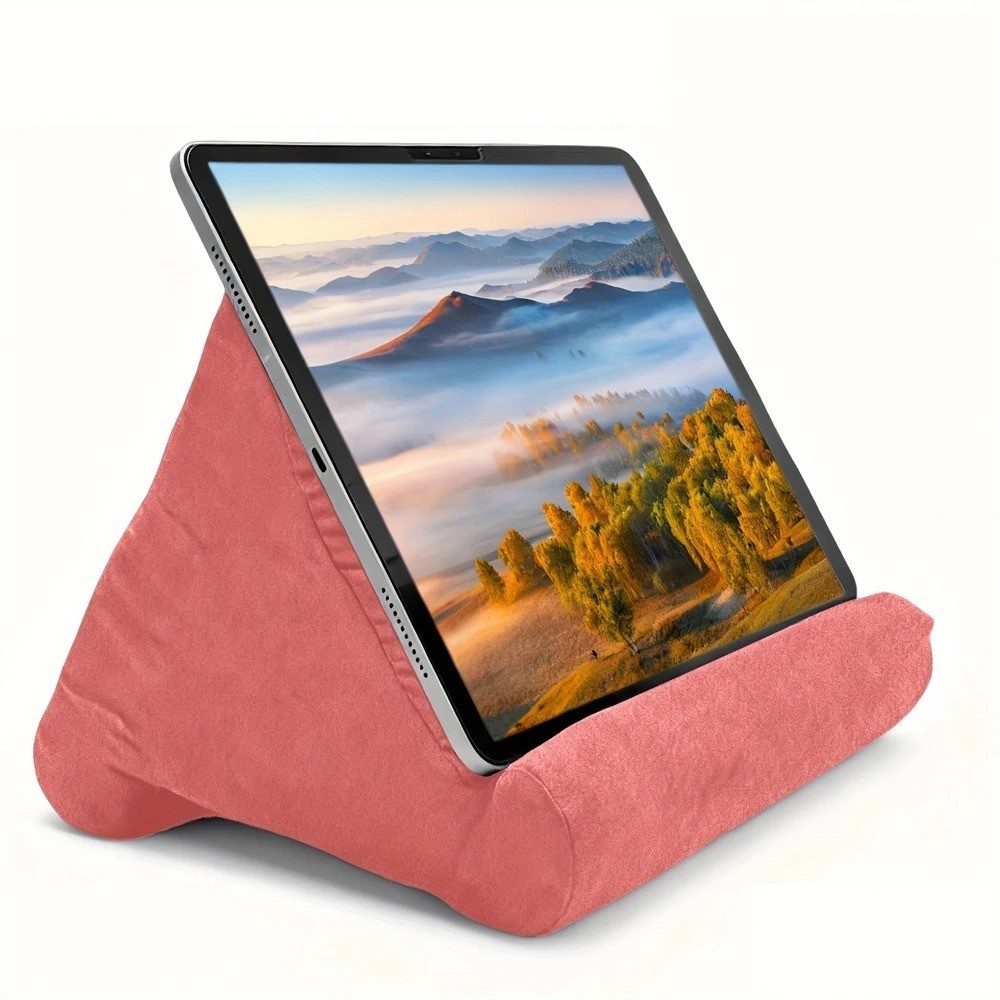 Multi-Angle Pillow for iPad Phone Tablet Read Holder Stand Foam Lap Rest Cushion