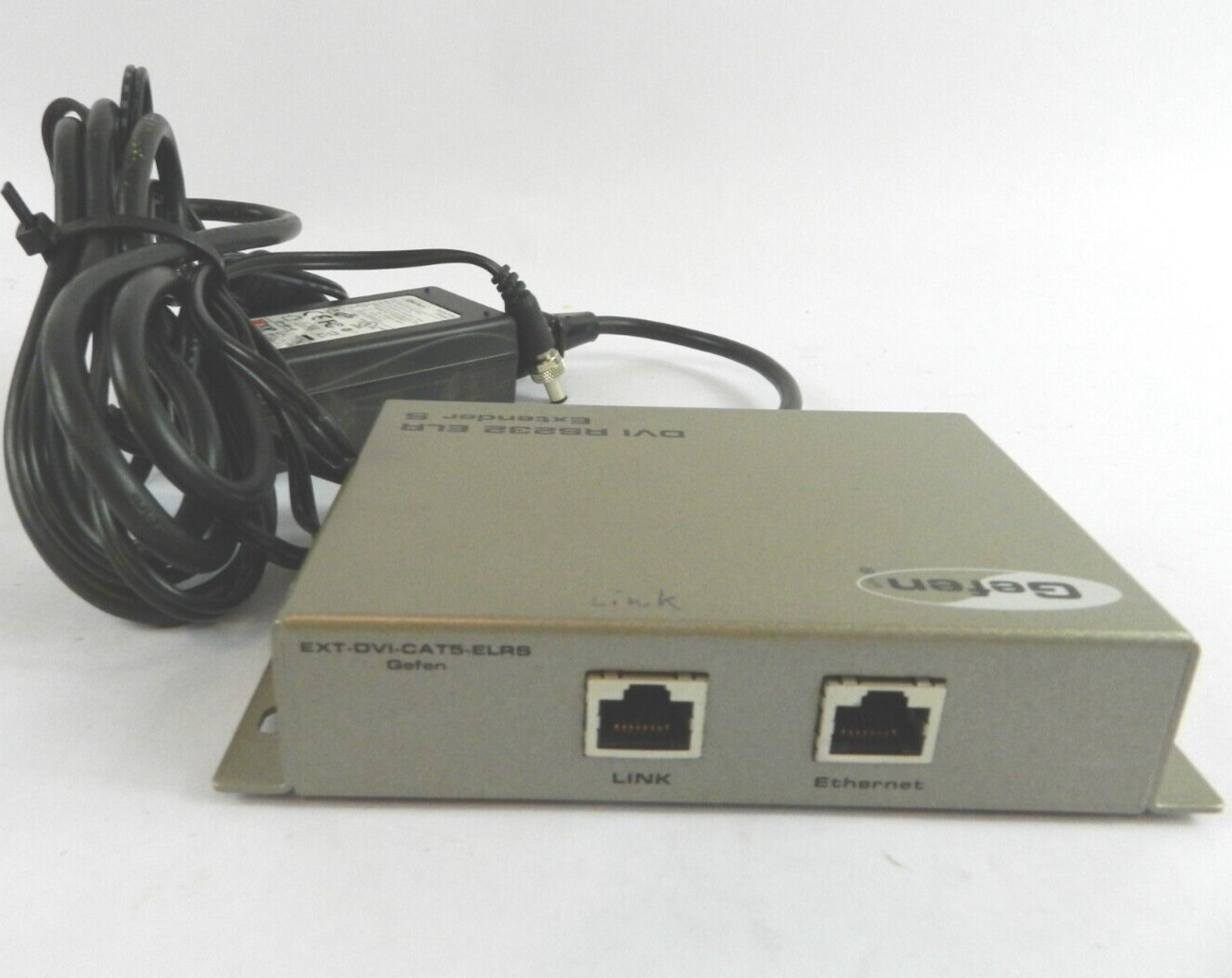 Gefen EXT-DVI-CAT5-ELR DVI RS232 ELR Extender S Sender with Power Supply B1