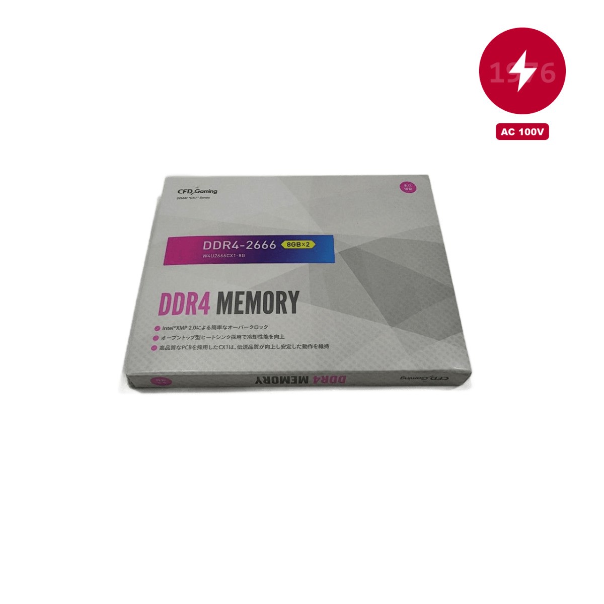 CFD Gaming PC Memory 16GB 8GBx2 2666MHz DDR4 RAM Desktop Memory with Box Japan