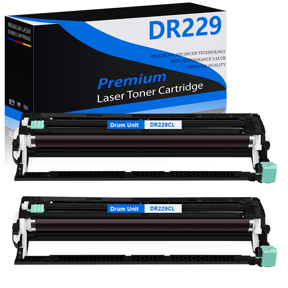 2PK DR229CL Drum Compatible for Brother DR229 DR-229 MFC-L3720CDW MFC-L3780CDW