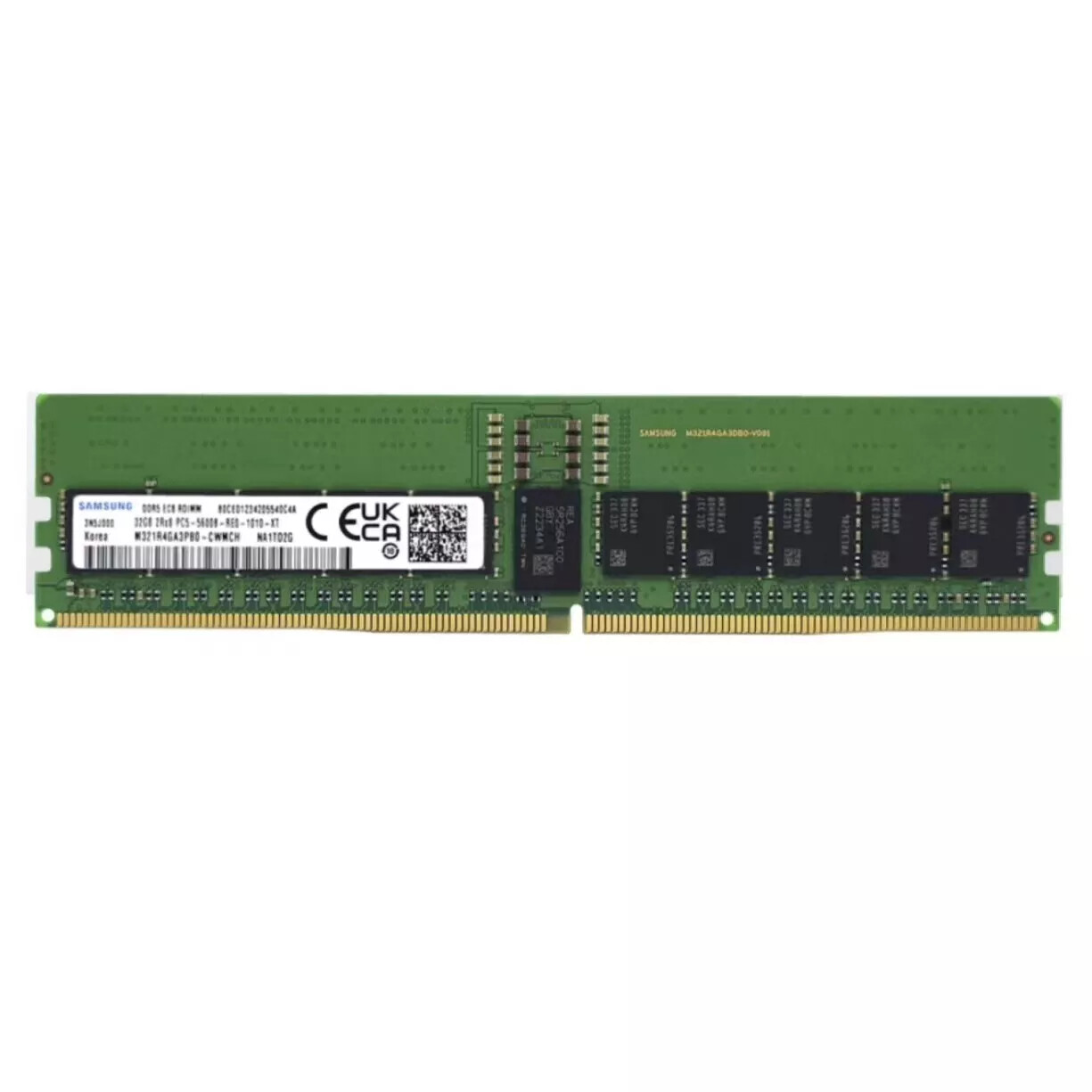 Samsung 5600MHz 32GB 1Rx4 DDR5 EC8 RDIMM RAM PC5-44800 Memory M321R4GA0PB0-CWM
