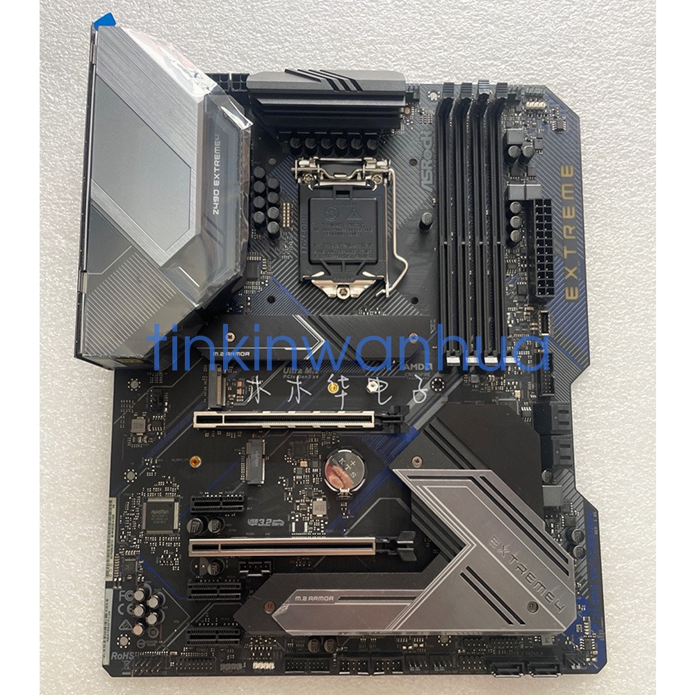 For ASRock Z490 Extreme4 Motherboard DDR4 LGA1200 ATX