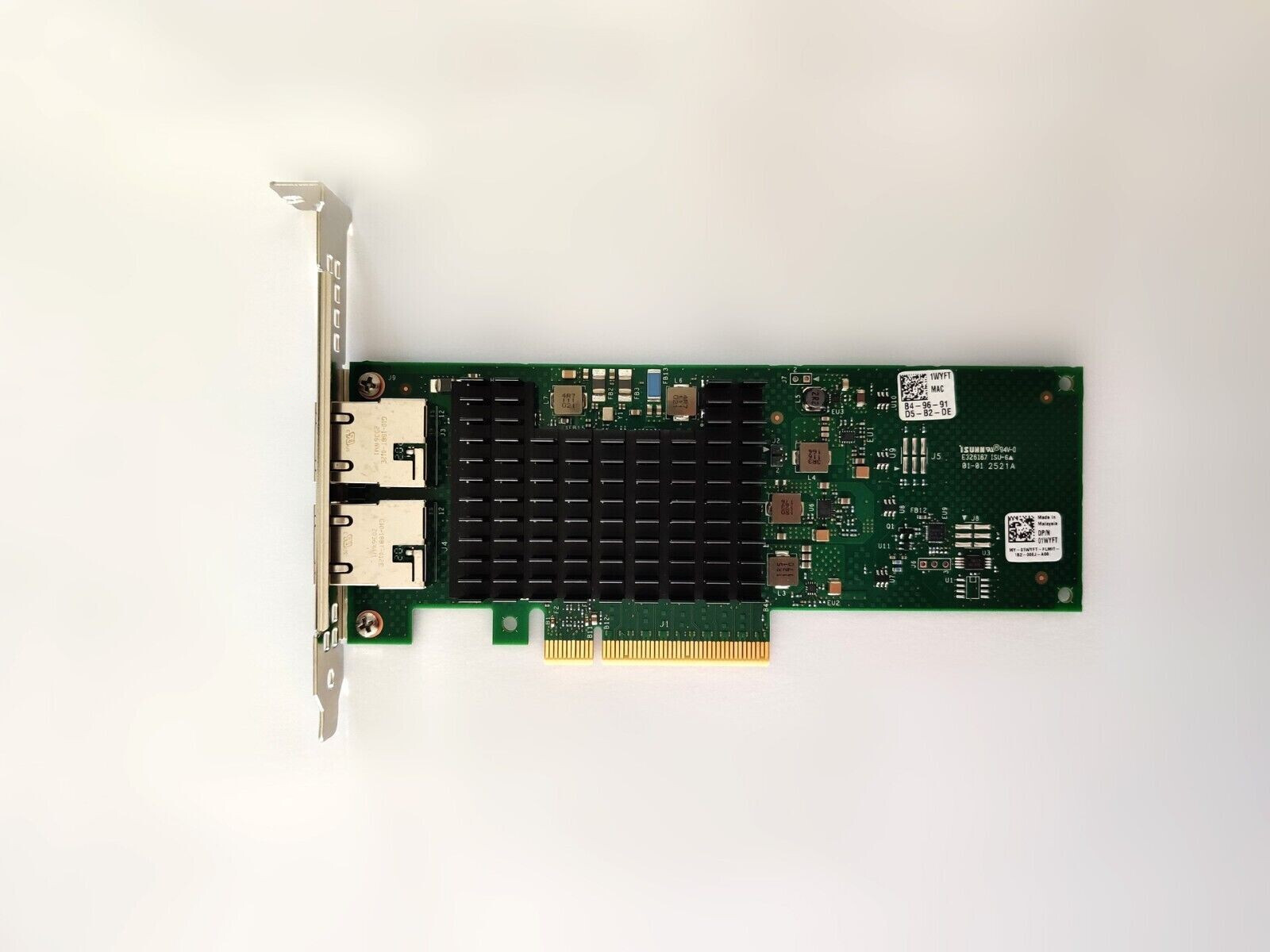  Dell Intel X710-T2L Dual Port 10GbE Base-T PCIe x8 Network Adapter 01WYFT