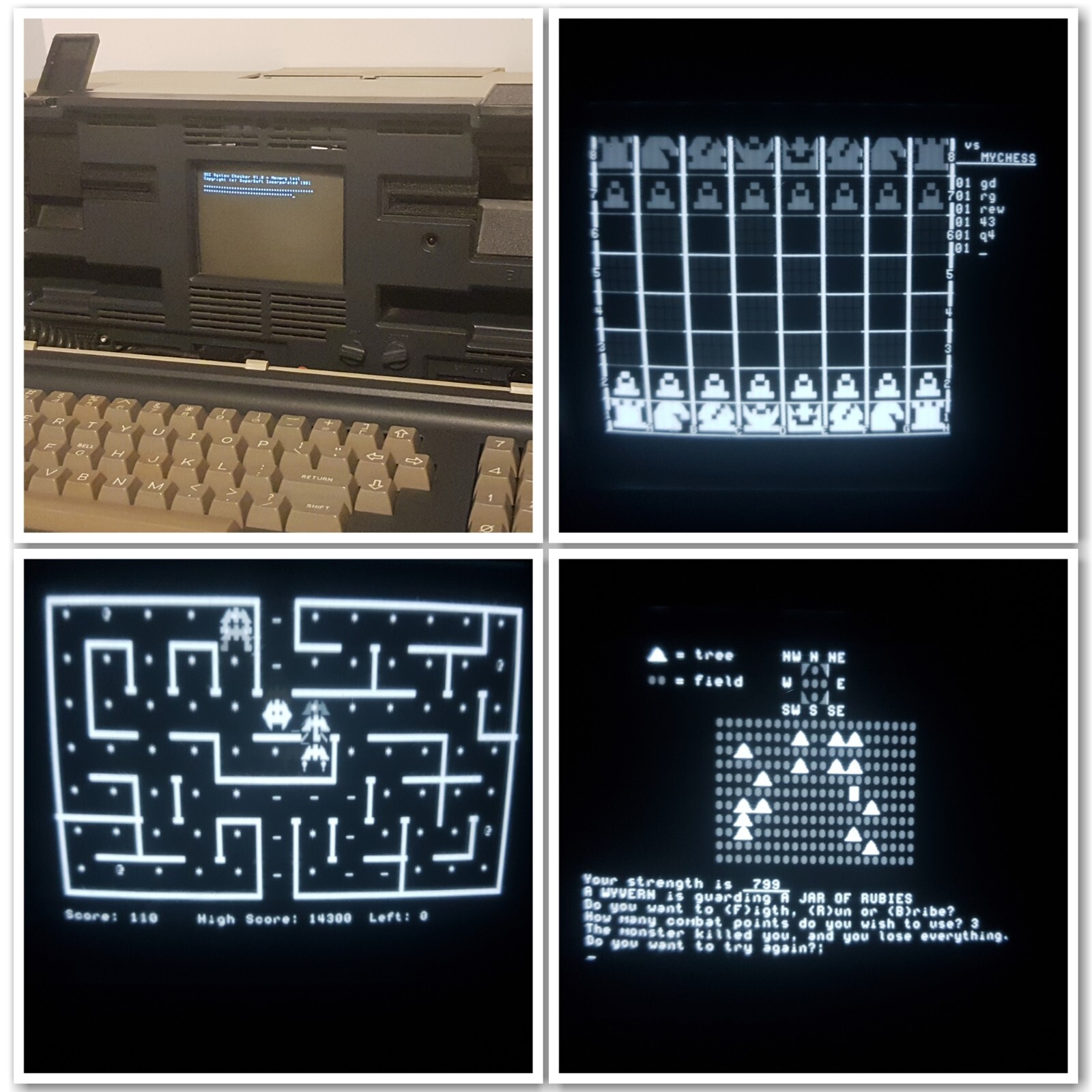 Osborne 1 / 1A System/Games 5 Disks CP/M Wizard of OSZ,Chess,Munchkin,Utils,etc.