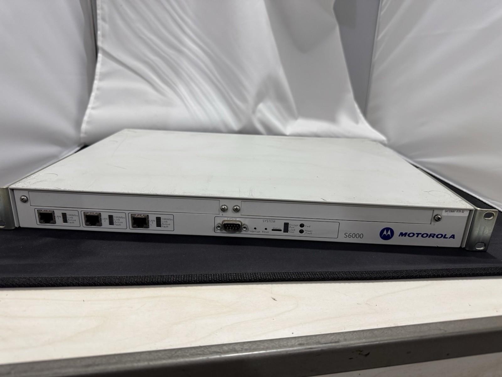 Motorola S6000 Multi-Protocol Network Router ST6000C CLN1780 Base Gateway 1U