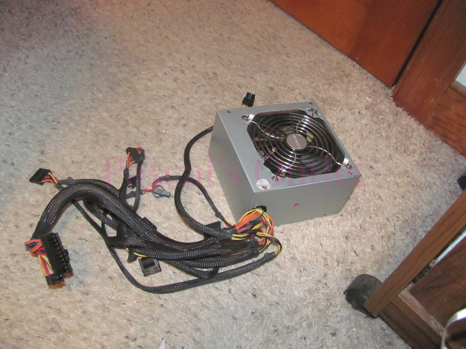 Insignia 400W ATX PC Power Supply NS-PCW4050 For ATX/desktop PCs + Wires