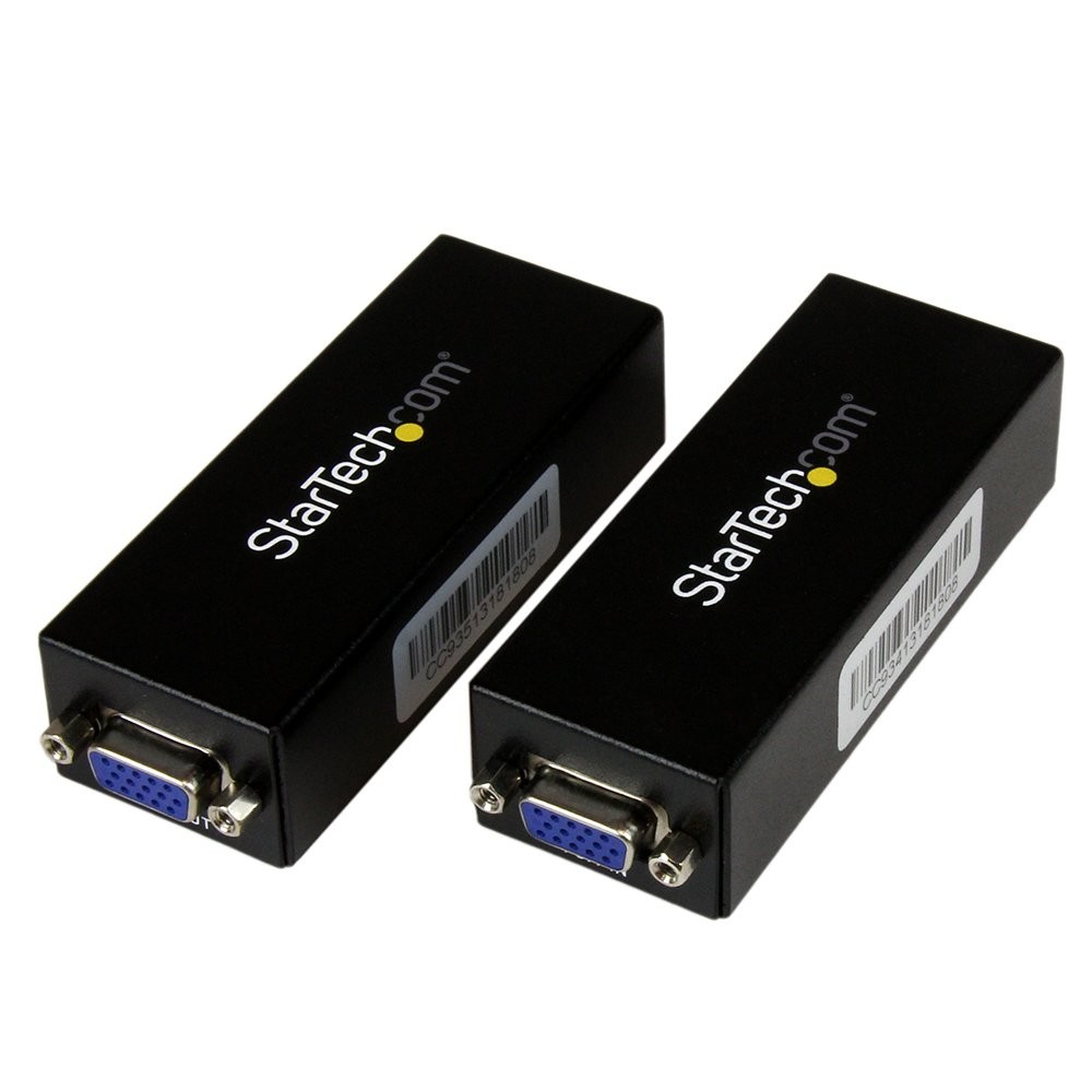 StarTech.com VGA Over CAT5 Extender – 250 ft (80m) – 1 Local and 1 Remote Unit -