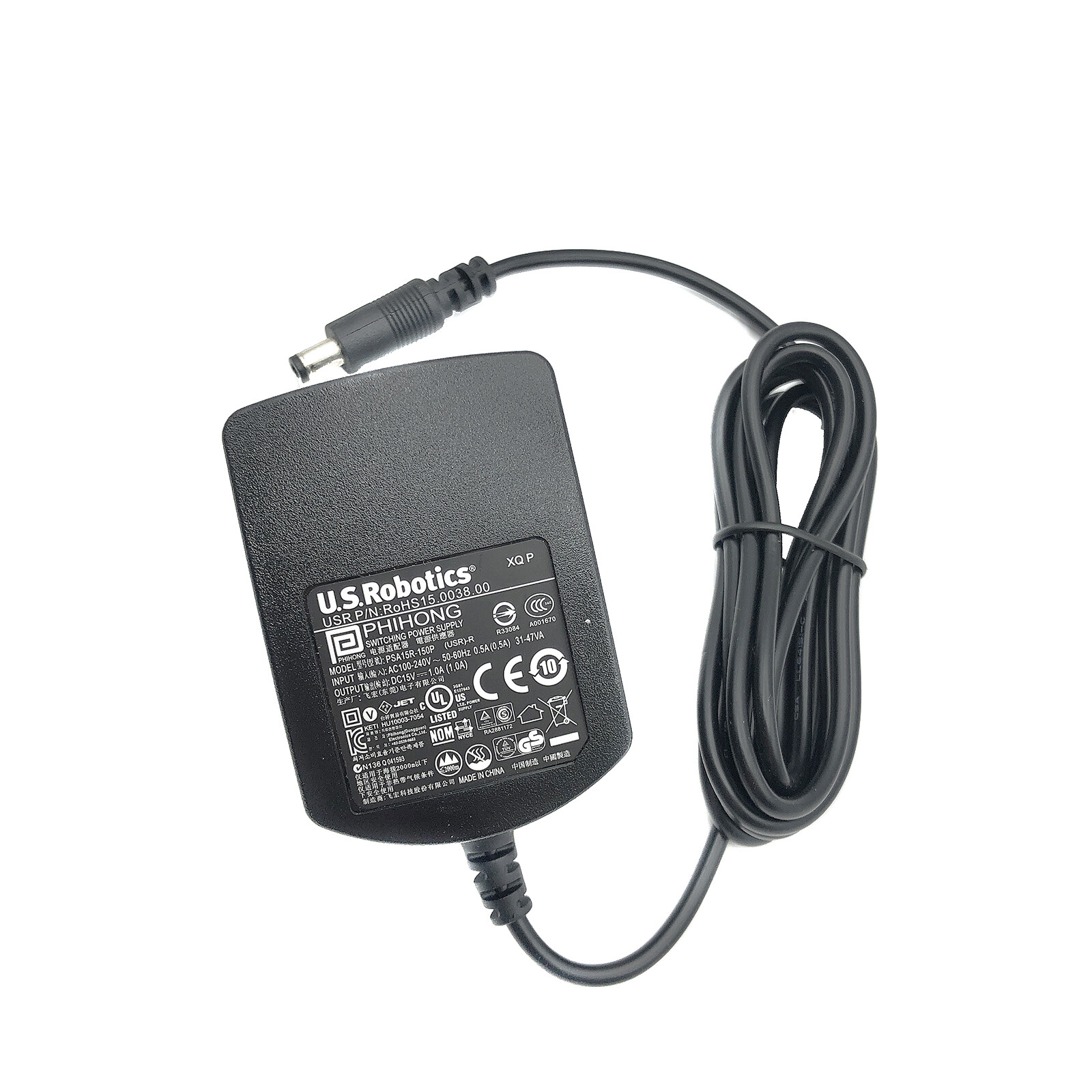Genuine Power Adapter for US Robotics Courier 56K Business Modem 3453C V.92 OEM
