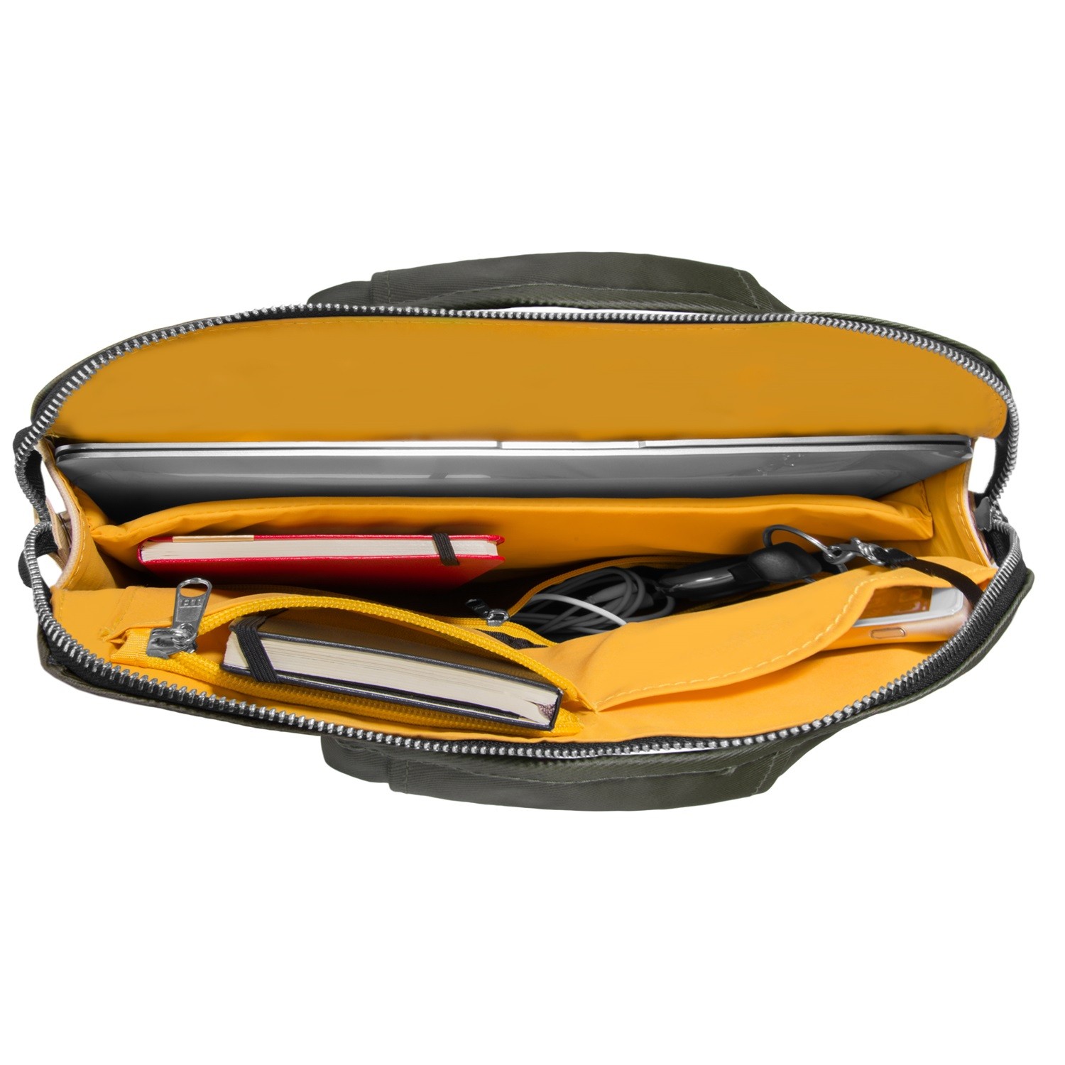 Tech Organizer Bag for 13in Laptop, Tablet, & Accessories with Pockets