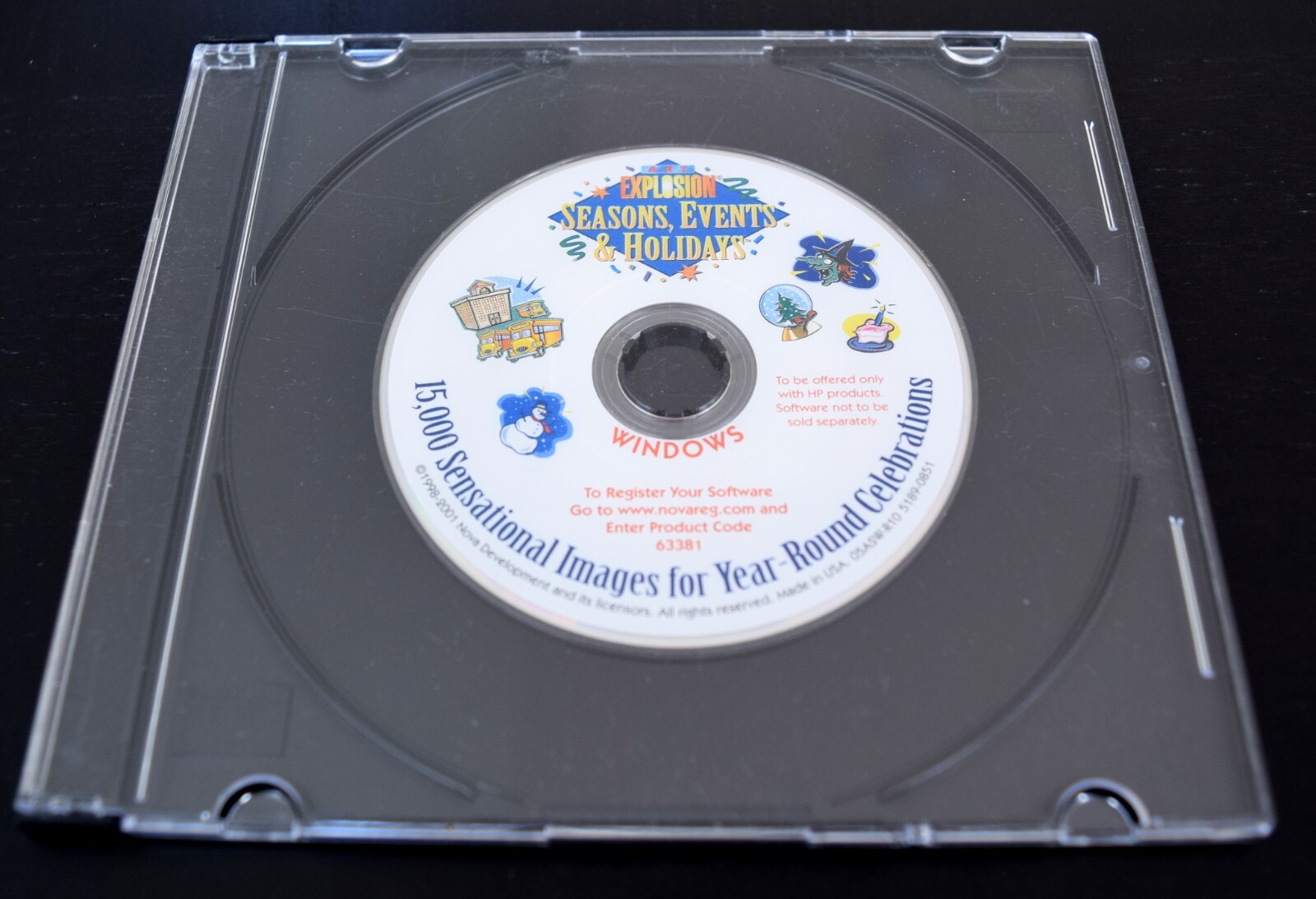 Art Explosion: Seasons, Events & Holidays (PC, CD-ROM, 2001) For Windows Images