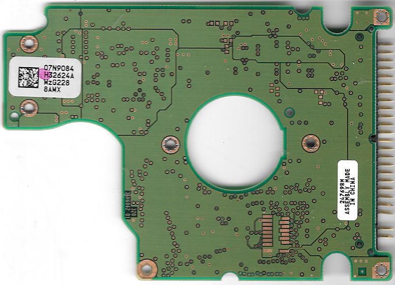 IBM TRAVELSTAR IC25N020ATCS04-0 20GB IDE PCB BOARD ONLY  07N9084 H32624A