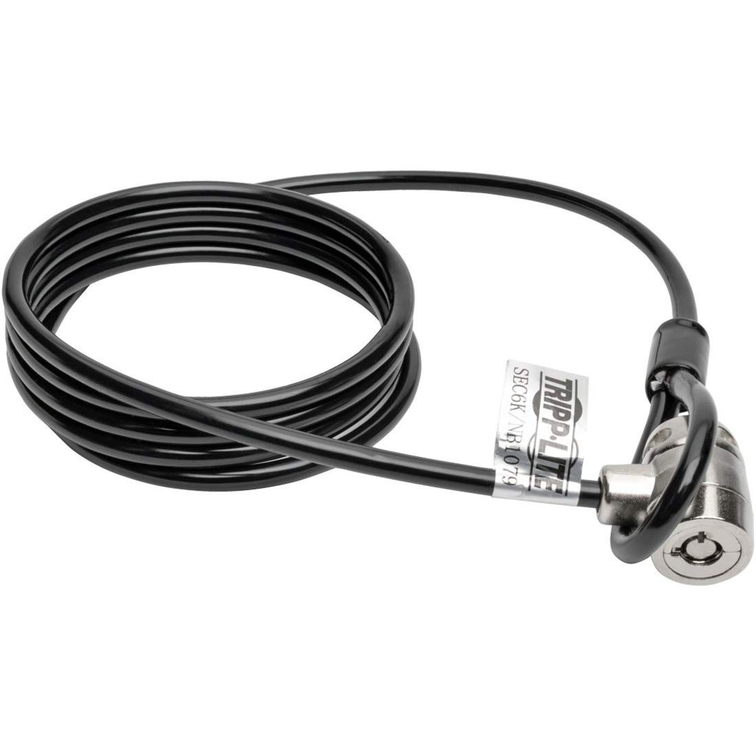 Tripp Lite SEC6K Laptop Security Lock Keyed 6ft Cable