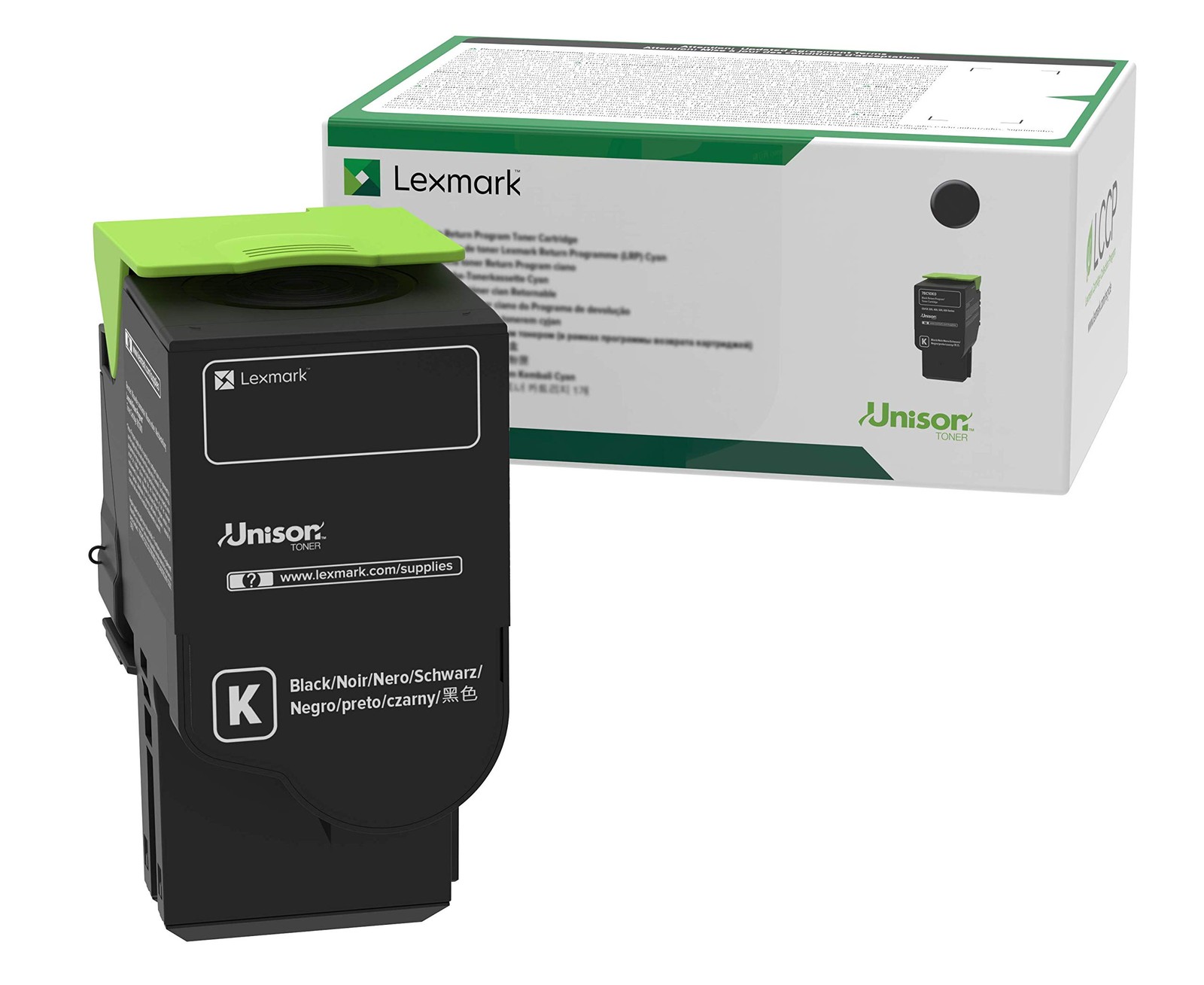 Lexmark TONER N RET, black