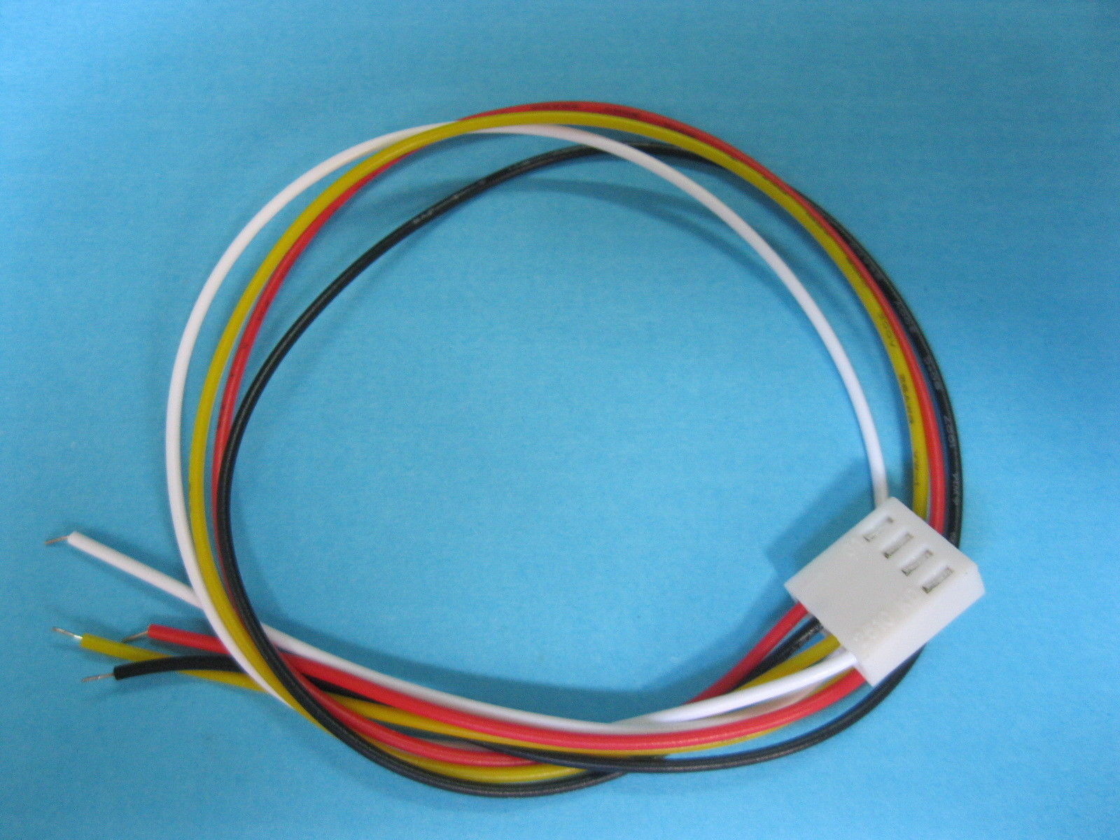 100 pcs 2510 Pitch 2.54mm 4 Pin Female Connector with 26AWG 300mm Leads Cable