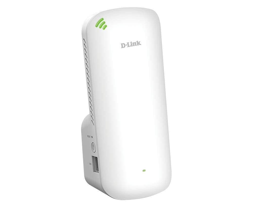 D-Link WiFi 6 Range Extender AX1800 Mesh Repeater and Signal Booster, Wall Pl...
