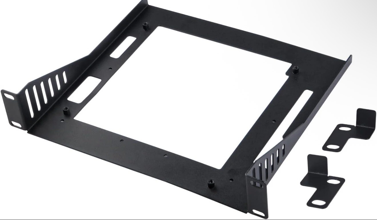 GeeekPi Mini ITX Shelf 1U Rack, 7.87" Depth, Support Mini-ITX Motherboard/Super6
