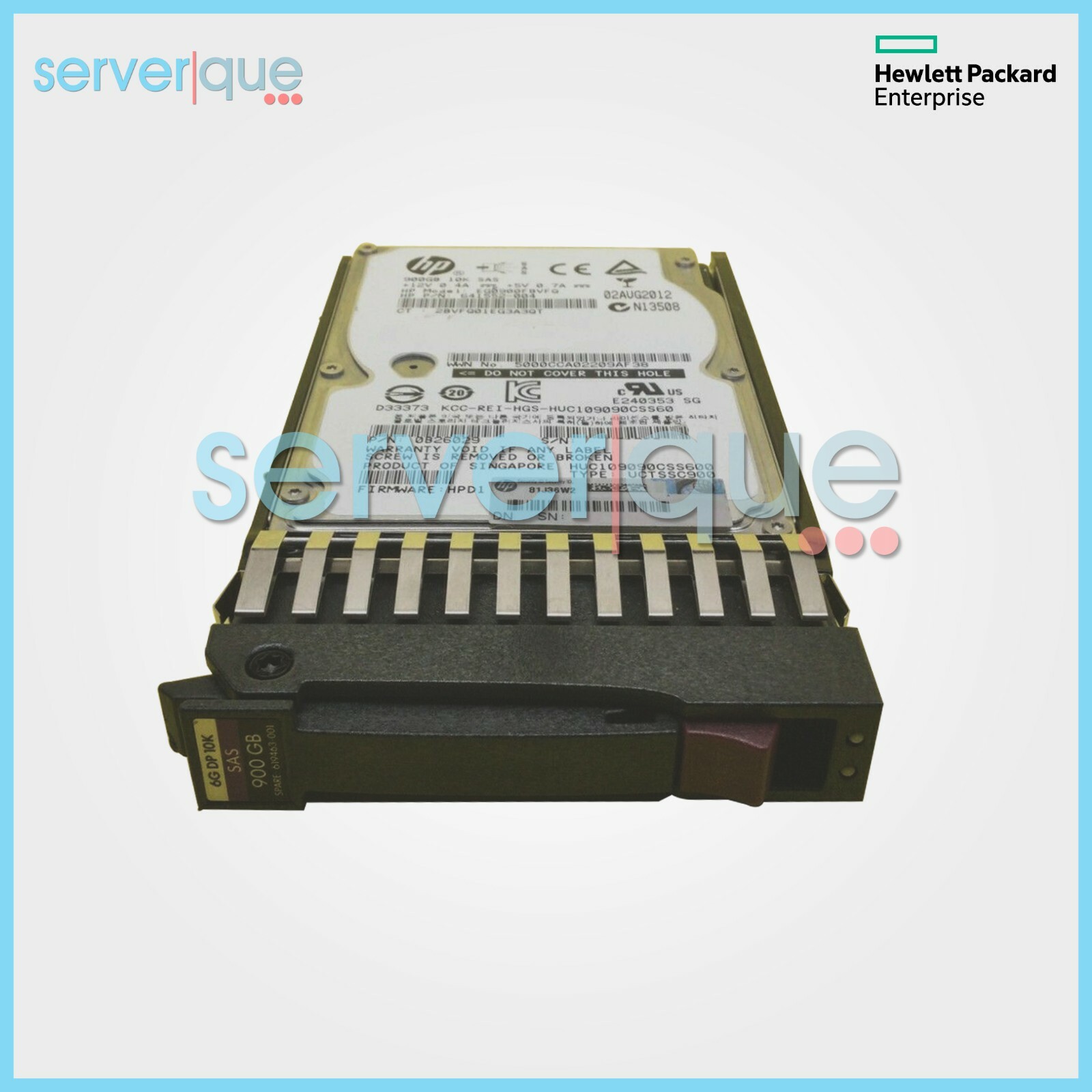 619291-B21 HP 900GB 6G SAS 10K RPM 2.5-inch Enterprise HDD 619463-001